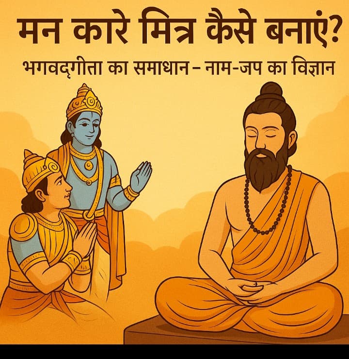 मन ही मित्र है, मन ही शत्रु है – गीता का दिव्य ज्ञान