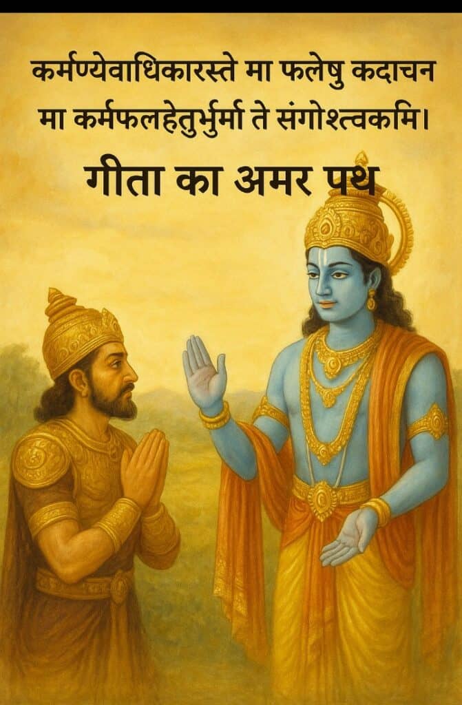 "कर्मयोग: गीता का संदेश और निष्काम कर्म का रहस्य"