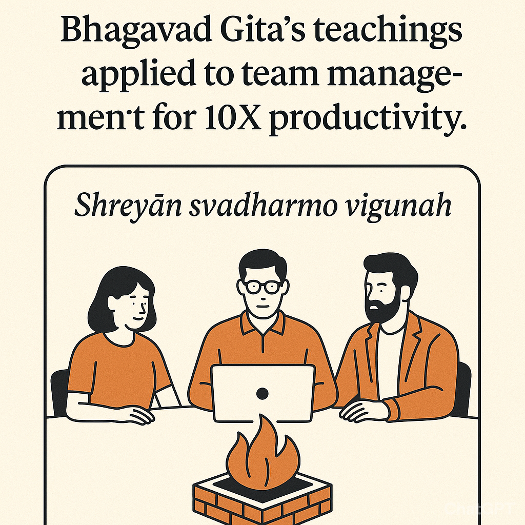 "Geeta' Secret to High-Performance Team Management"