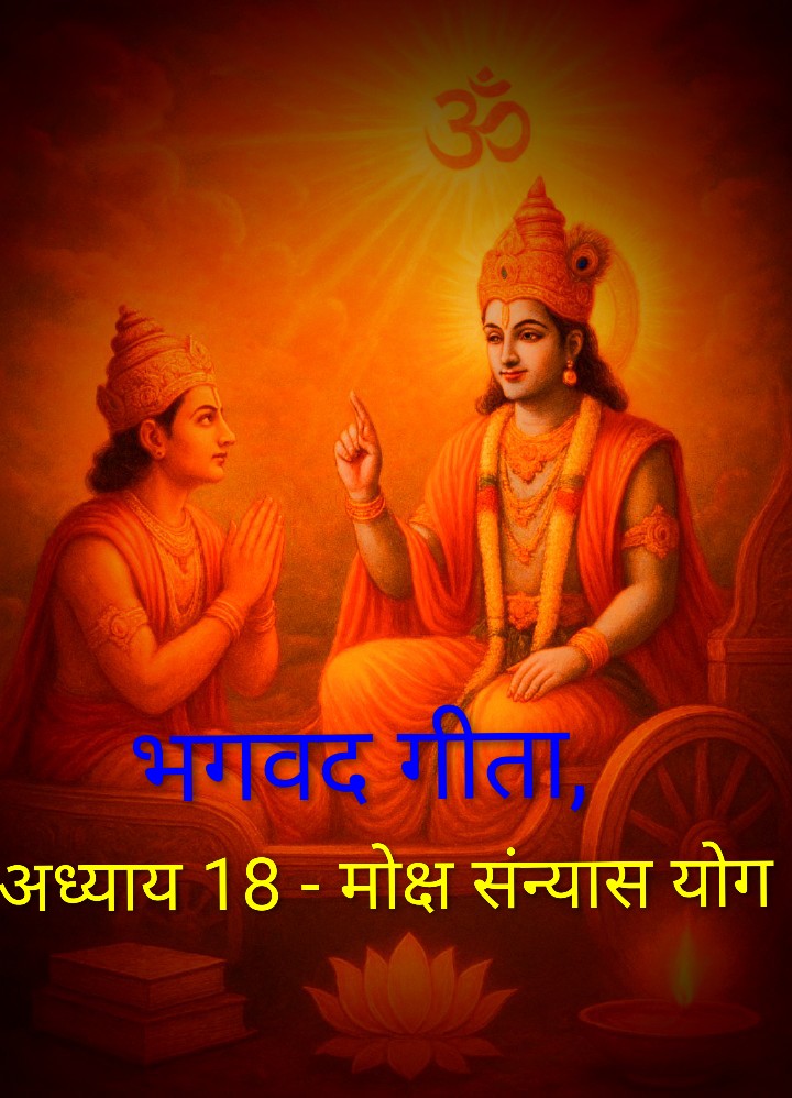 भगवद गीता अध्याय 18 - मोक्ष संन्यास योग