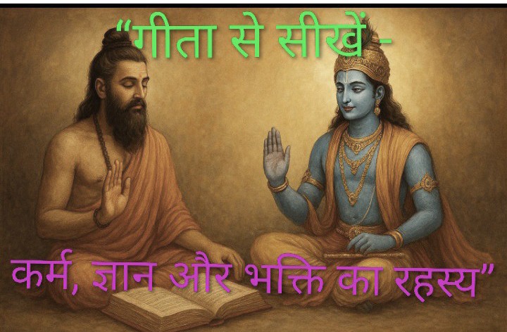 “गीता से सीखें - कर्म, ज्ञान और भक्ति का रहस्य”