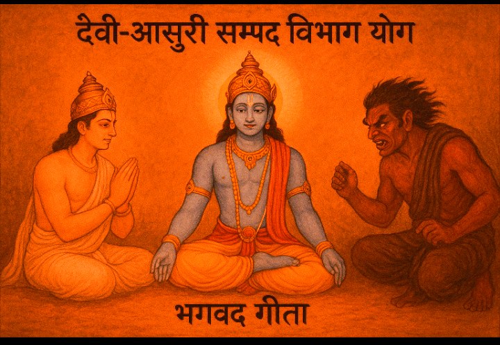 “दैवी-आसुरी संपद विभाग योग - Bhagavad Gita”